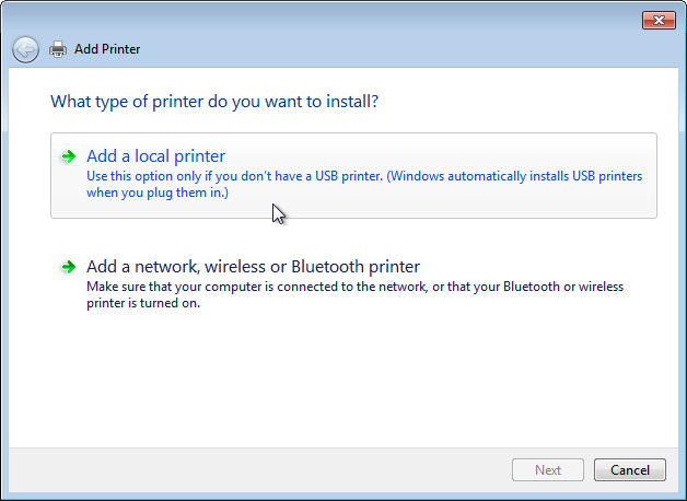 generic text only printer driver download